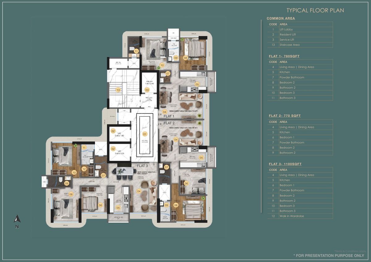 Typical floor plan